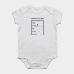 Elevator Jokes Baby Bodysuit